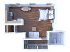 Gramercy Row Apartments - Studio Floor Plan S26 666 4R