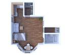 Gramercy Row Apartments - Studio Floor Plan S27 670 2F