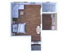 Gramercy Row Apartments - Studio Floor Plan S28 670 2R