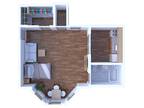 Gramercy Row Apartments - Studio Floor Plan S29 670 3F