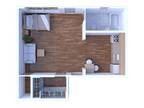 Gramercy Row Apartments - Studio Floor Plan S30 670 3R