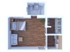 Gramercy Row Apartments - Studio Floor Plan S34 676 2B