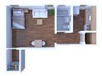 Gramercy Row Apartments - Studio Floor Plan S38 676 3C