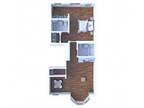Gramercy Row Apartments - 1 Bedroom Floor Plan A2 664 3