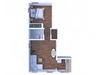 Gramercy Row Apartments - 1 Bedroom Floor Plan A3 672 2F