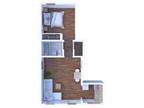 Gramercy Row Apartments - 1 Bedroom Floor Plan A4 672 3F