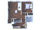The Annabelle Apartments - 1 Bedroom Floor Plan A3