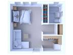 2Sisters Apartments - Studio Floor Plan S1