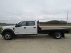2020 Ford F450 Crew Chassie Cab Xl Drw Diesel 4wd Flatbed 1 Owner Southern