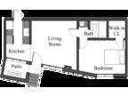 The Hilgard - 1BR 1BA - FLOOR PLAN D - 972 HILGARD