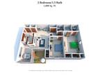 Four Worlds Apartments - 2 Bedroom 1.5 Bath