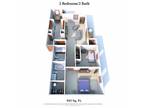 Four Worlds Apartments - 2 Bedroom 2 Bath B