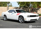 2013 Dodge Challenger 2dr Cpe R/T - 6 SPEED MANUAL - WHITE ON RED - 89K MILES