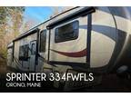 2016 Keystone Sprinter 334FWFLS