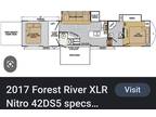 2017 Forest River XLR Nitro 42DS 42ft