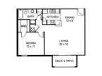 Hunters Run - 1 Bedroom, 1 Bathroom Extended