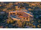 Elevated hillside organic Pueblo-style resort home in Desert Mt!