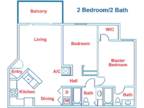 Lago Del Sol Apartments - Two Bedroom Two Bath