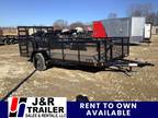 2024 Load Trail LS 83X14 Landscape Utility Trailer Mesh Sides