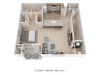 Bishops View Apartments and Townhomes - Studio - 605 sqft
