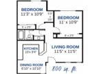 The Willows - 2 Bed 1 Bath