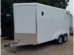 2024 Triton Trailers Vault 7x14 7'h Aluminum ATV UTV Cargo Trailer w dmx