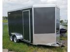 2024 Triton Trailers Vault 7x14 7'h Aluminum ATV UTV Cargo Trailer g ply