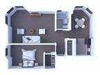 Wyndham Apartments - 1 Bedroom Floor Plan A5
