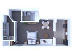 Wyndham Apartments - Studio Floor Plan S2