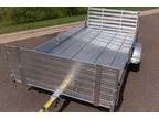 2024 FLOE Versa Max UT 14.5x79 Aluminum Utility Trailer w/Side Load &1