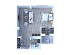 Maple Grove Apartments - Studio Floor Plan S1