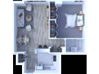 Maple Grove Apartments - 1 Bedroom Floor Plan A2