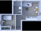 Beachwalk Apartments - 1 Bedroom Floor Plan A1