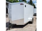 2024 United Trailers UJ 6x12 6’6'' H V Front 16"OC Enclosed Trailer w