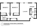 Pinehurst Apartments - Cedar Side Two Bedroom-One Bath
