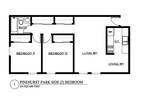 Pinehurst Apartments - Park Side Two Bedroom