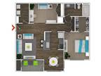 Monroe Place Apartments - 1 Bedroom w Office