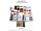 Steeplechase Apartments - The Chesterfield Cup: 1 Bed, 1 Bath with a Den