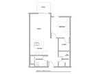 2800 Flatwater Apartments - 1 Bed Plan A
