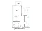 2800 Flatwater Apartments - 1 Bed Plan B