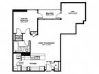Kingston Pointe Apartments - A6 - One Bedroom with Den One Bath