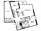 Kingston Pointe Apartments - B9 - Two Bedroom Two Bath