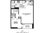 Kingston Pointe Apartments - A3 - One Bedroom One Bath