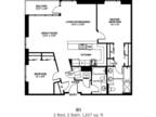 Kingston Pointe Apartments - B1 - Two Bedroom Two Bath