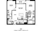 Kingston Pointe Apartments - B2 - Two Bedroom Two Bath