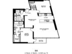 Kingston Pointe Apartments - B8 - Two Bedroom Two Bath