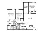 Austin Park Apartments - 3 Bedroom, 2 Bathroom