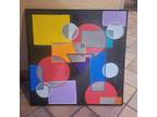 Large Abstract Original Painting. 3'x3'