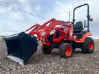 New 2024 KIOTI CS2220H-TL 4X4 Diesel HST Tractor Loader