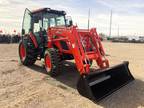 New 2024 KIOTI RX7320PCC Turbo 4x4 Power Shuttle w Creeper Cab Tractor Loader